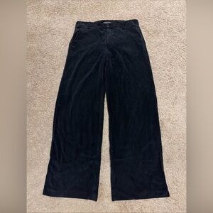 Women’s Vince Silk Drapey Black Trouser Pants Size 4